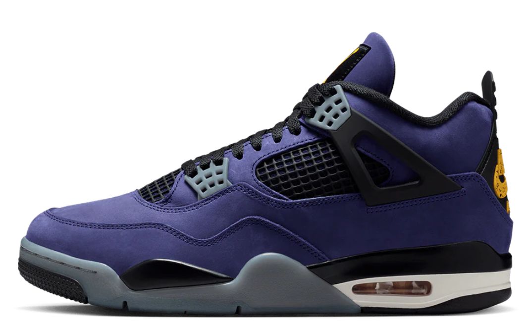 Jordan 4 Retro Lakers Lakeshow "Imperial Purple"