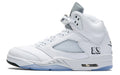Jordan 5 Retro 'Metallic White'