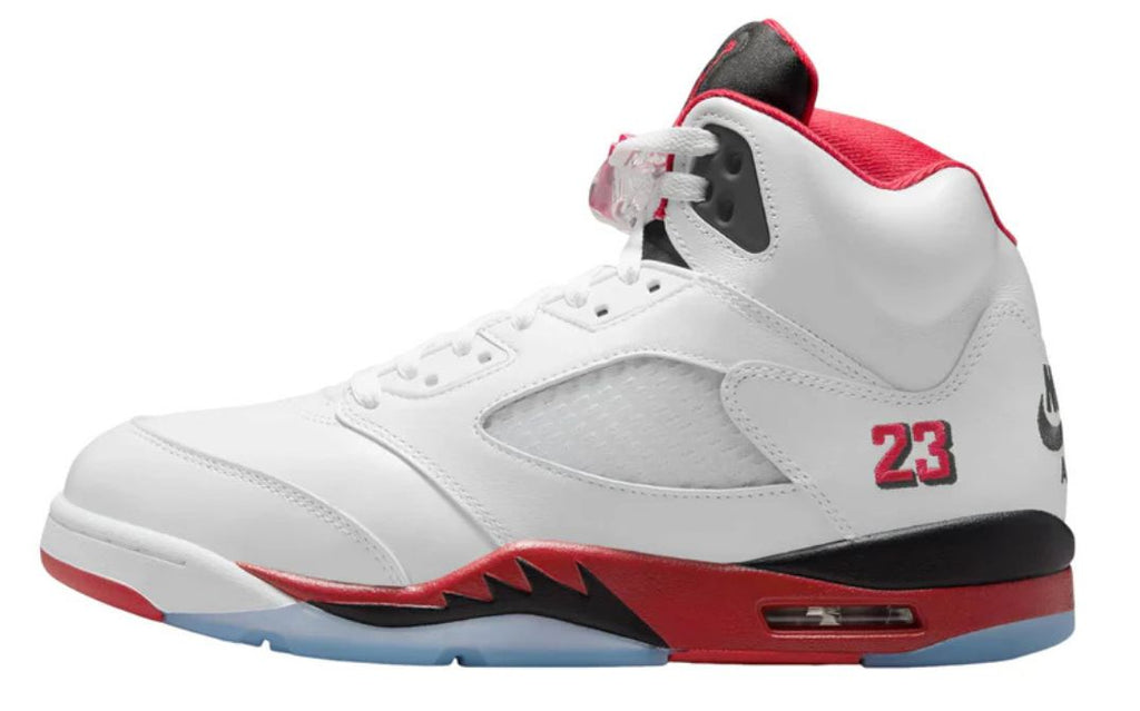 Jordan 5 Retro 'Fire Red Black Tongue 2025'