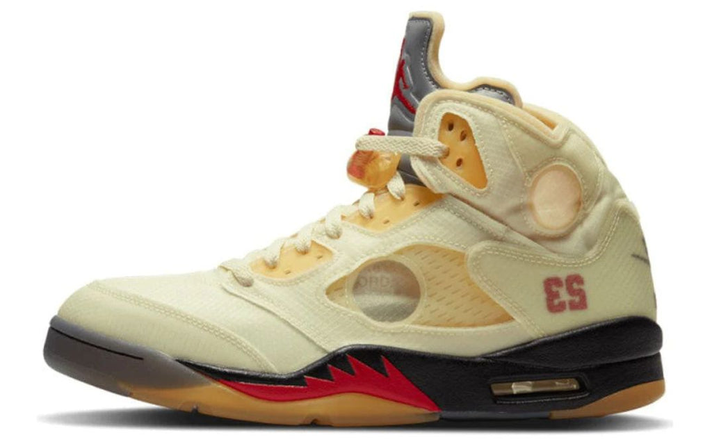Jordan 5 x Off-White Retro 'Sail'