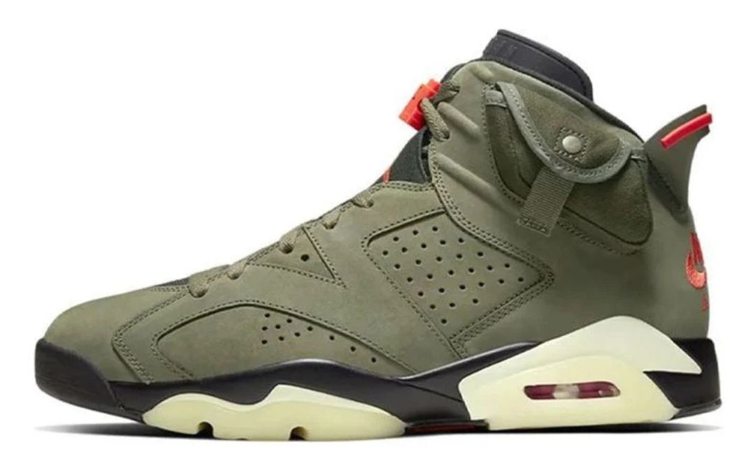 Jordan 6 Retro x Travis Scott 'Olive'