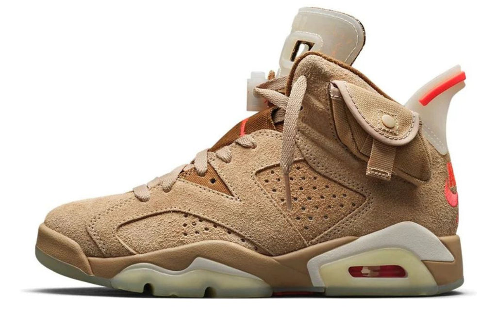 Jordan 6 Retro x Travis Scott 'British Khaki'