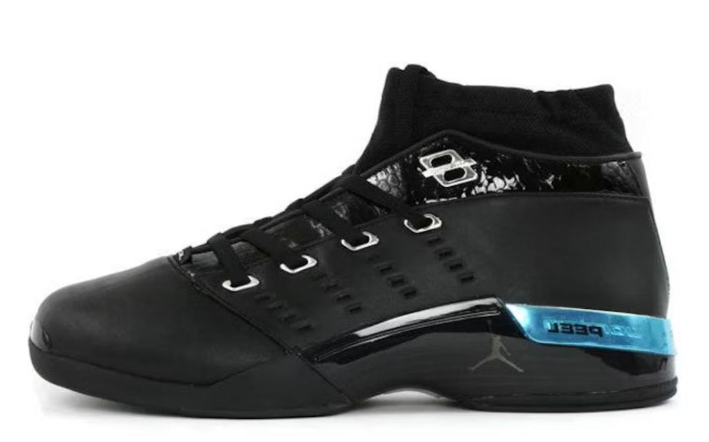 Jordan 17 Low 'Black Chrome'