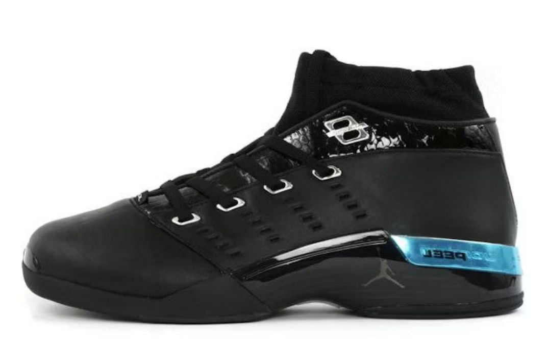 Jordan 17 Low 'Black Chrome'
