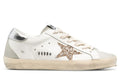 Golden Goose Super-Star 'Ruby Glitter Star/Silver Leather Heel Tab'