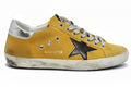 Golden Goose Super-Star 'Gamuza Mustard Uppers Leather Black Star Leather Silver Tab'