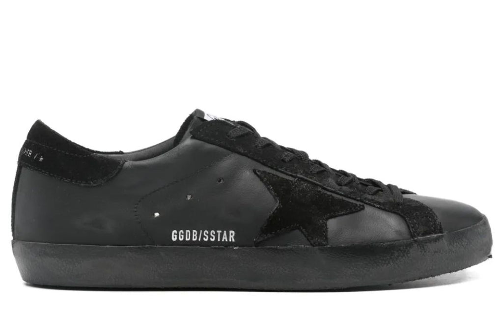 Golden Goose Super-Star 'Triple Black Gamusa Black Star & Tab'