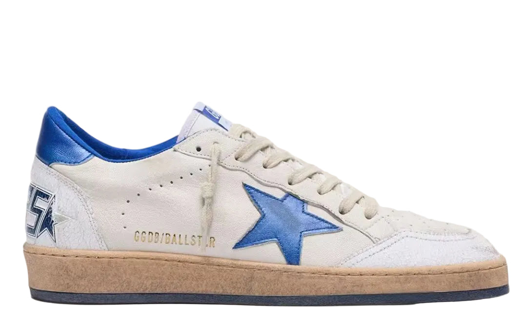 Golden Goose Ball-Star 'Navy Leather Star/Navy Tab'
