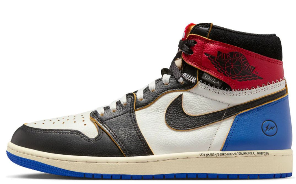 Jordan 1 Retro High x Fragment x Union LA OG SP 'Varsity Red Sport Royal'