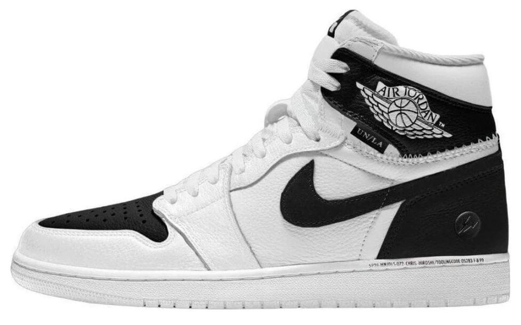 Jordan 1 Retro High OG SP x Fragment x Union LA 'White Black'