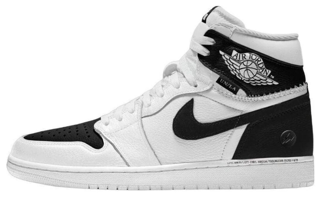 Jordan 1 Retro High OG SP x Fragment x Union LA 'White Black'