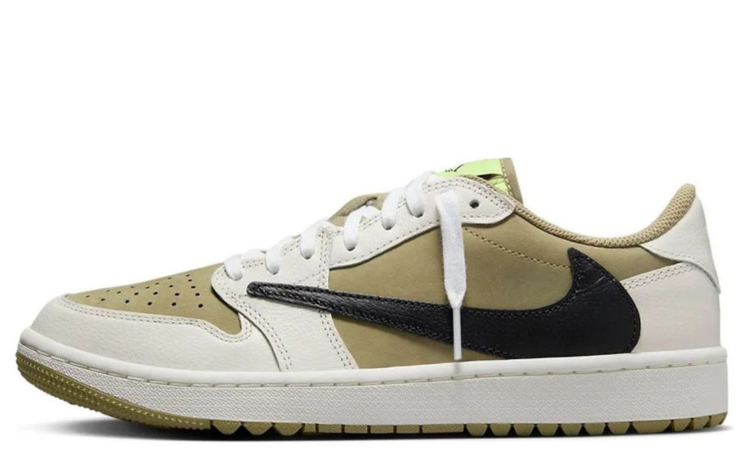 Jordan 1 Low Golf x Travis Scott 'Olive'