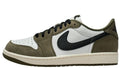 Jordan 1 low OG Medium Olive - DG version