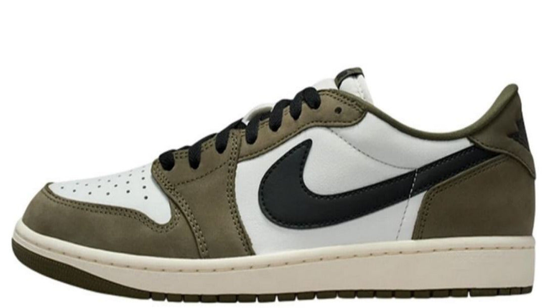 Jordan 1 low OG Medium Olive - DG version