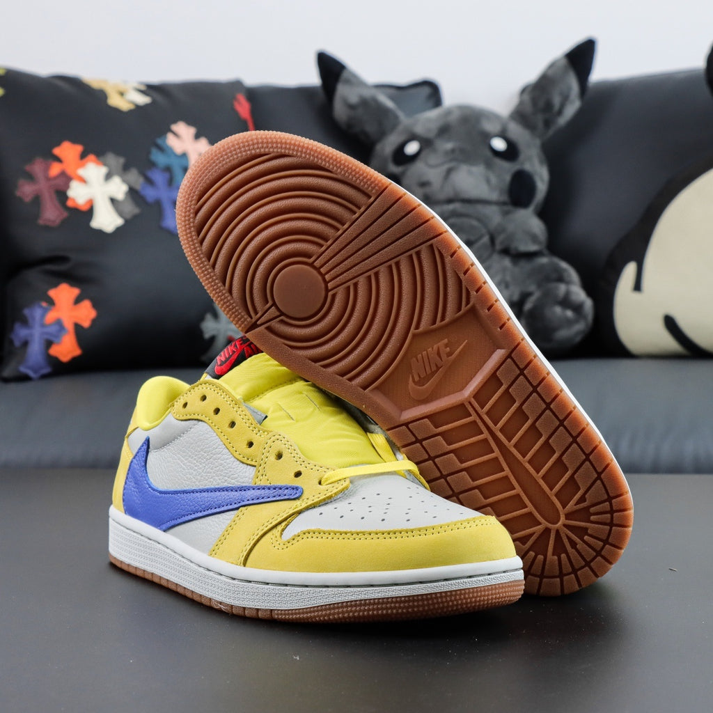 Jordan 1 Retro Low OG SP x Travis Scott 'Canary'