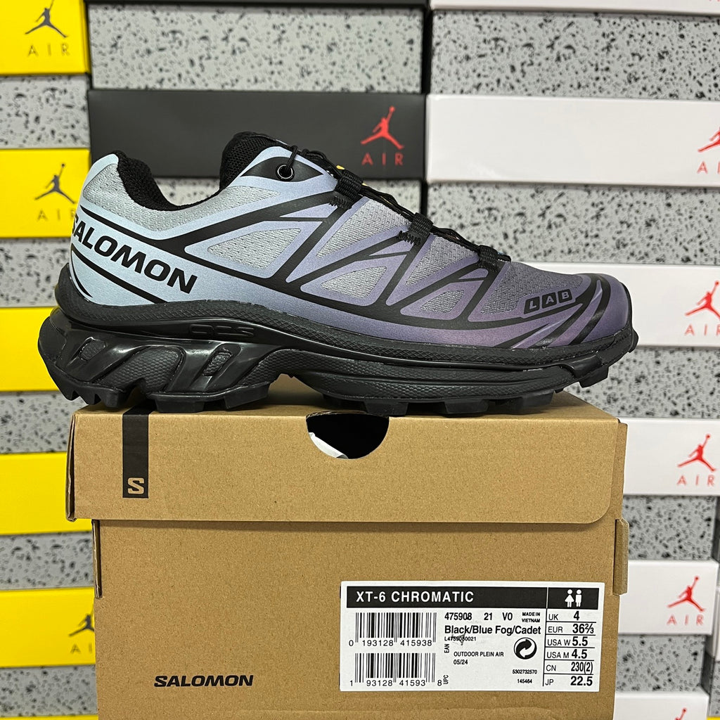 SALOMON-XT-6 Chromatic 'Black Blue Fog Cadet'