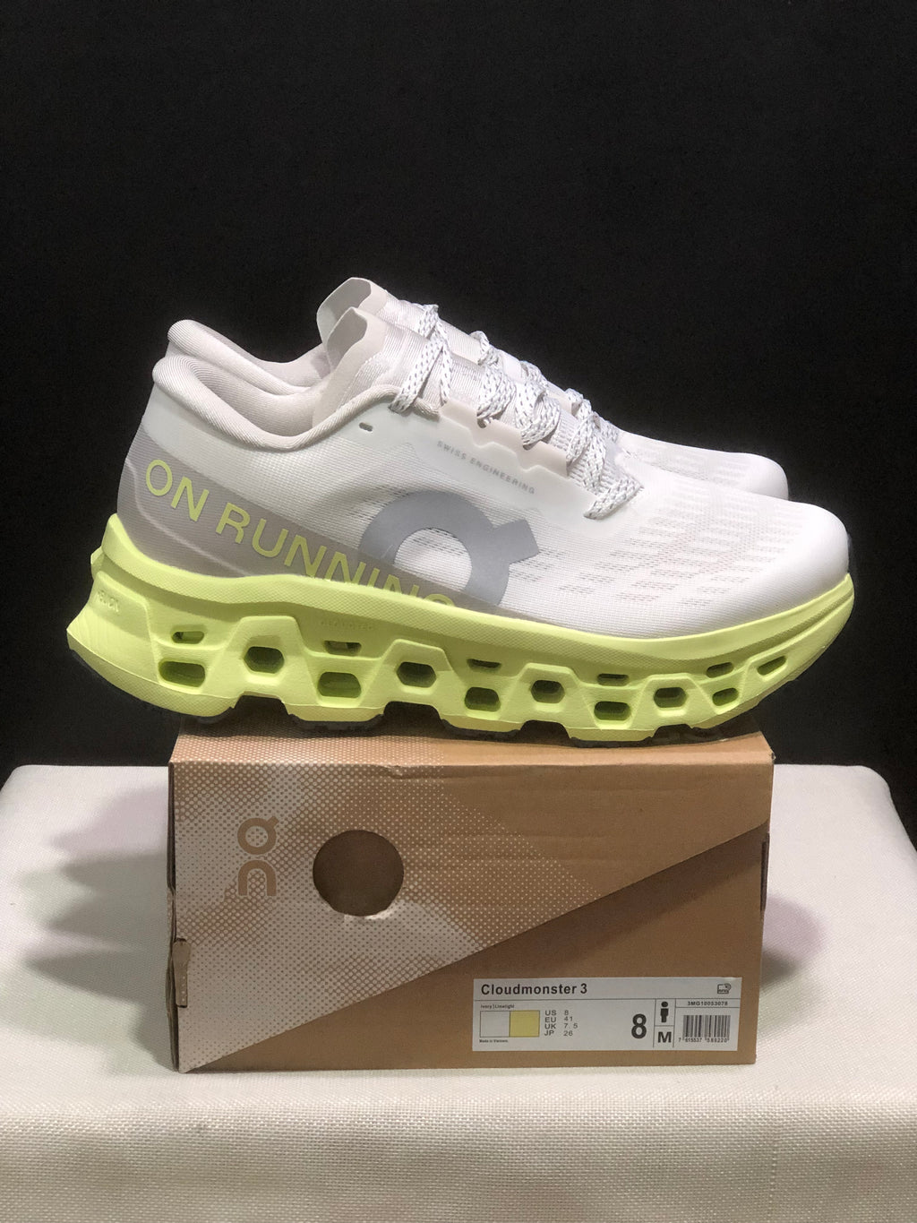 ON - Cloudmonster 3 'Ivory | Limelight'
