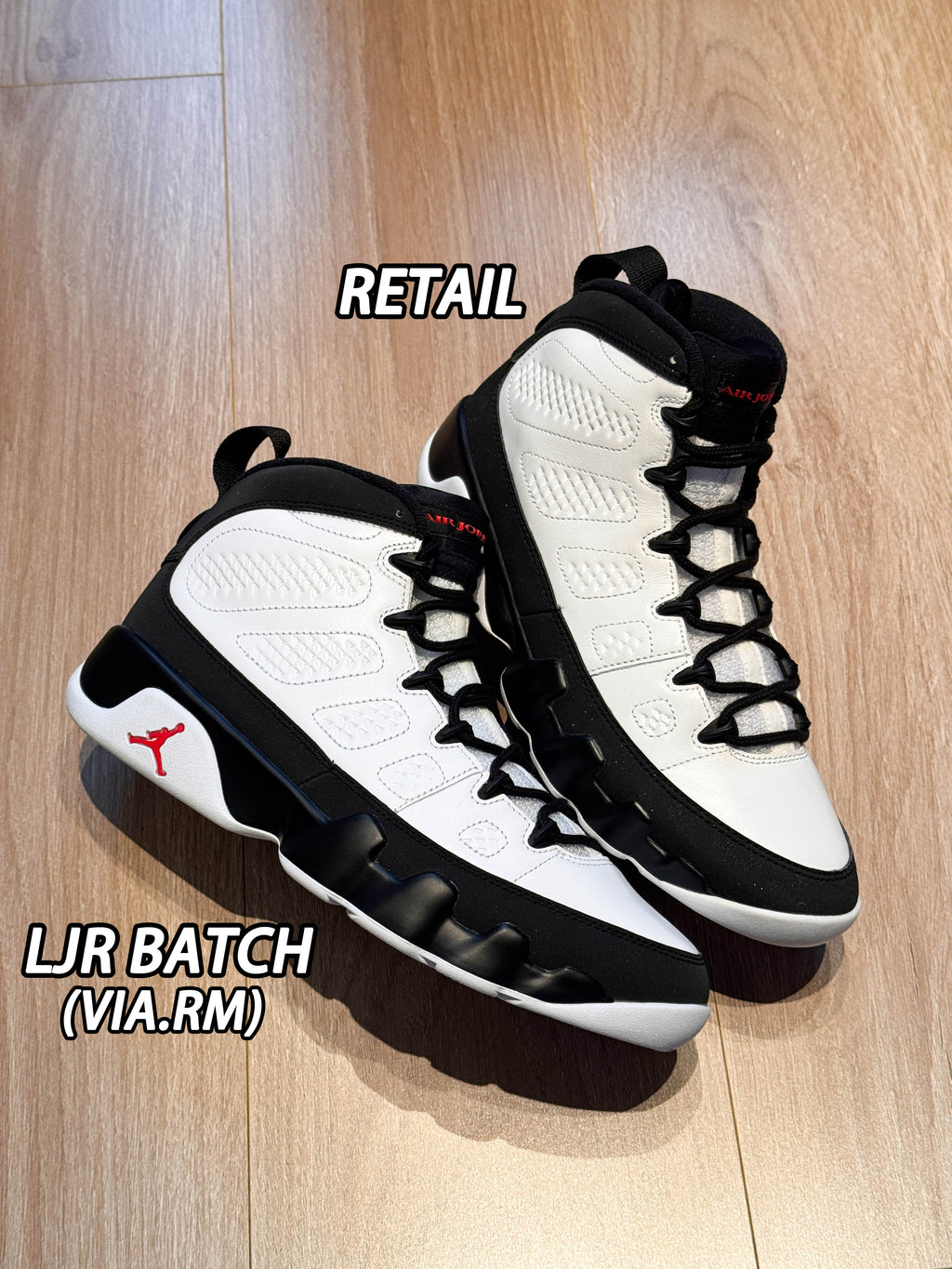 Jordan 9 Retro OG 'Space Jam' 2016