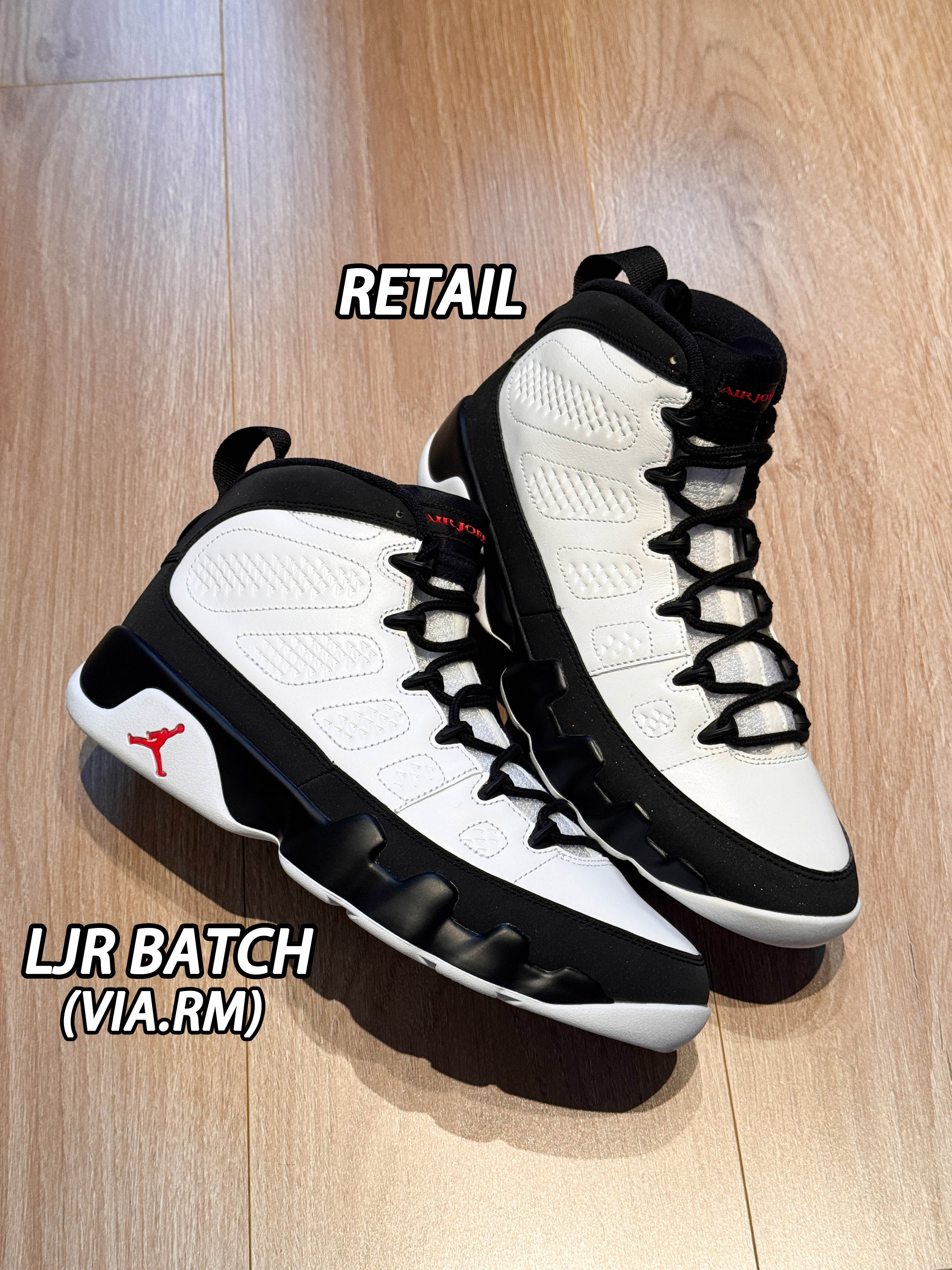 Jordan 9 Retro OG 'Space Jam' 2016