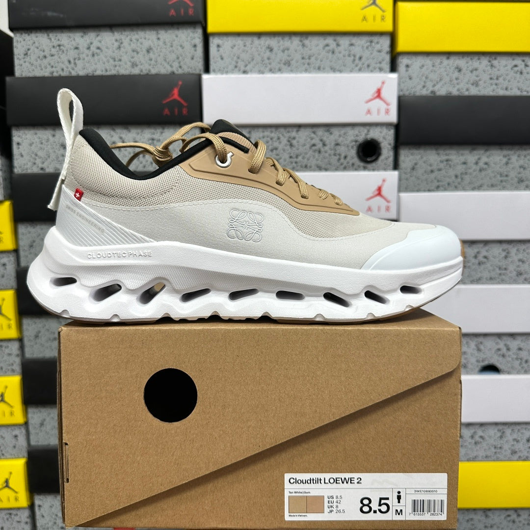 ON - Cloudtilt 2.0 x LOEWE 'Tan White Gum'