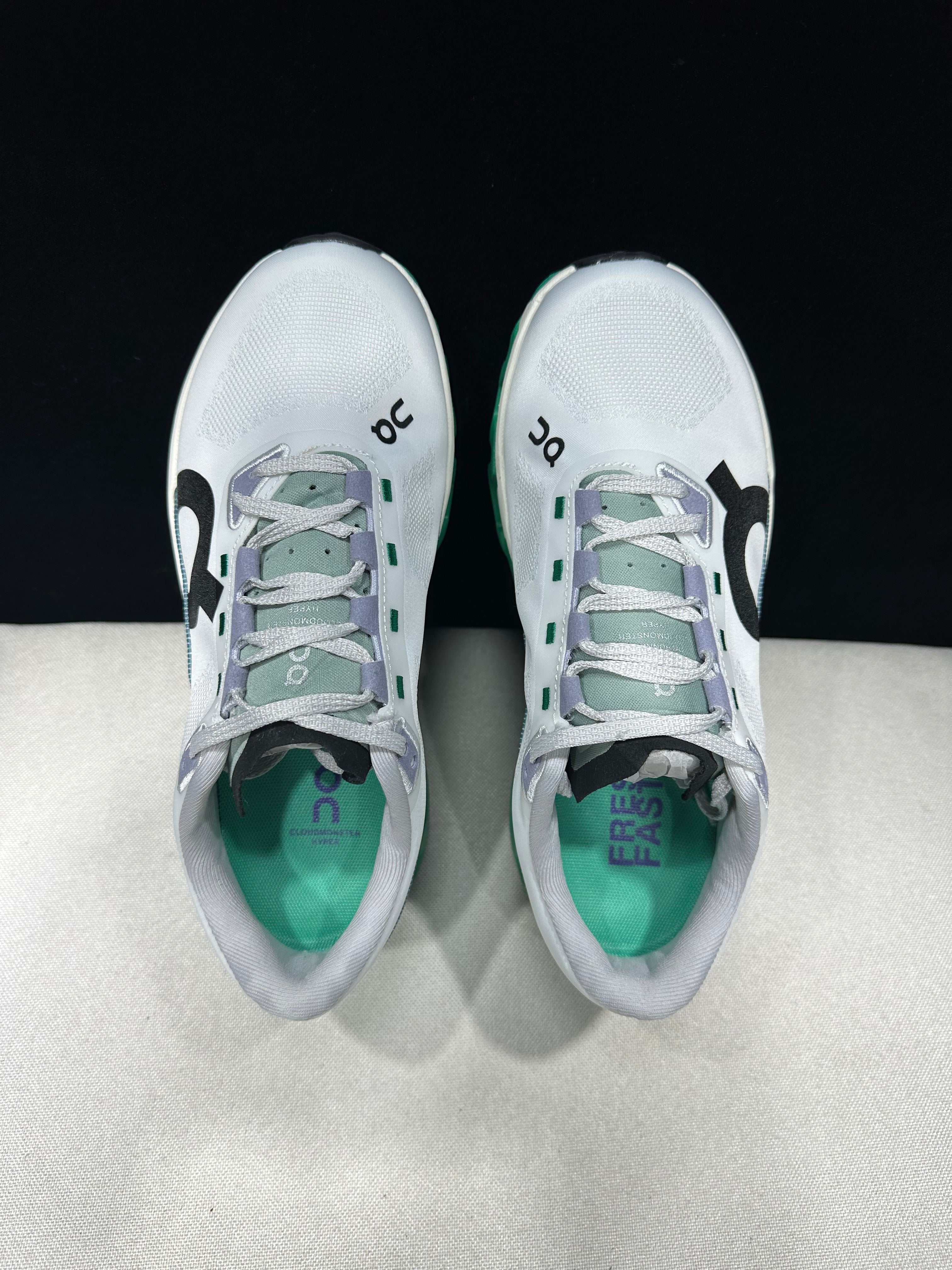 ON - Cloudmonster Hyper 'White | Mint'