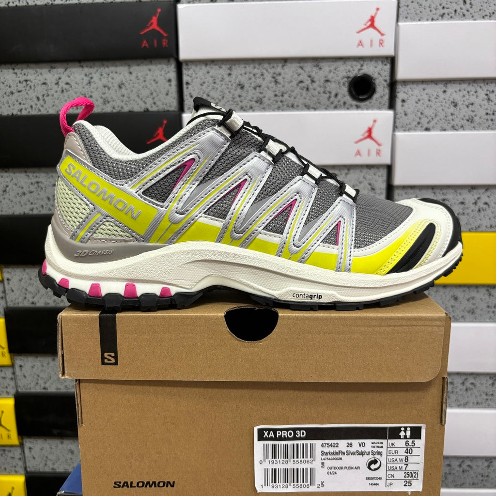 SALOMON-XA Pro 3D 'Sharkskin Sulphur Spring'
