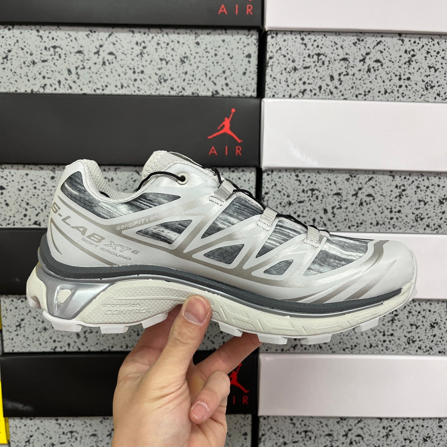 SALOMON-XT-6 Camo 'Gray Violet Castlerock Ftw Silver'