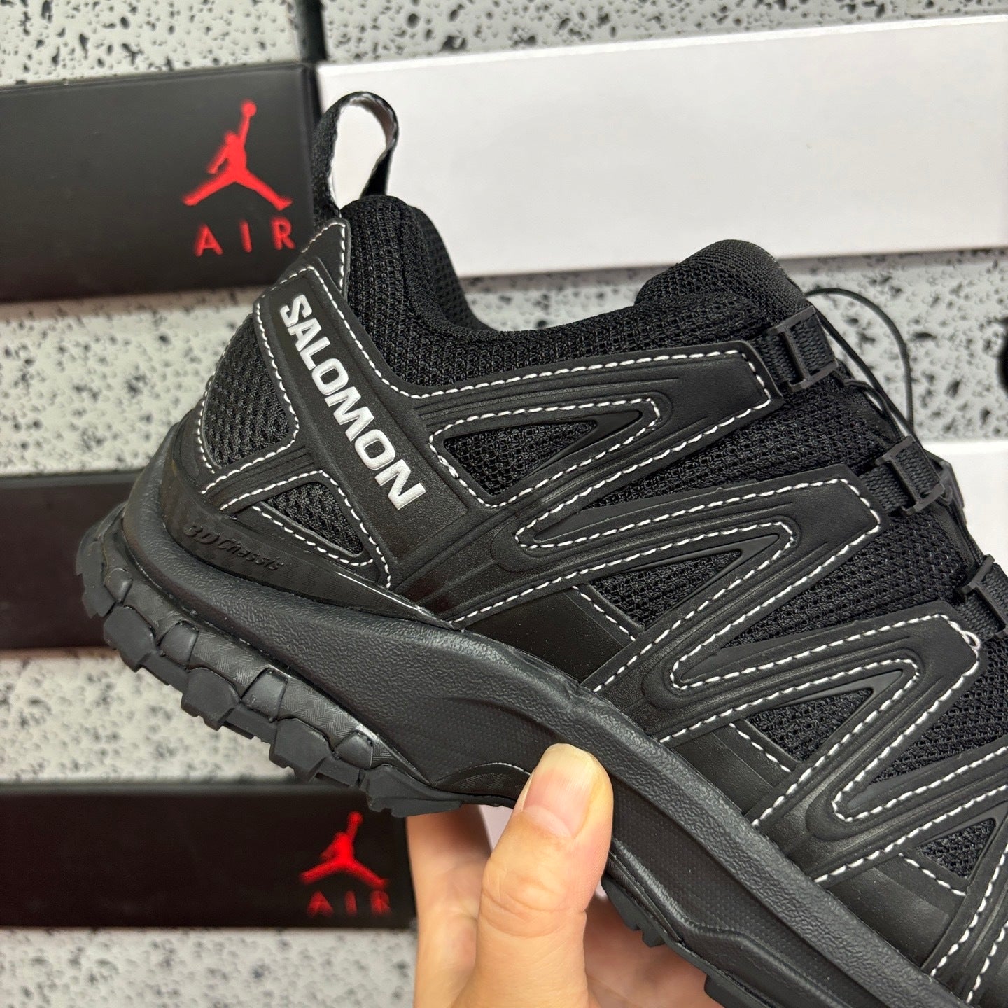SALOMON-XA Pro 3D 'Black Ftw Silver'