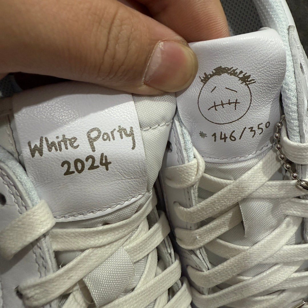 Jordan 1 Low x Travis Scott 'White Party'