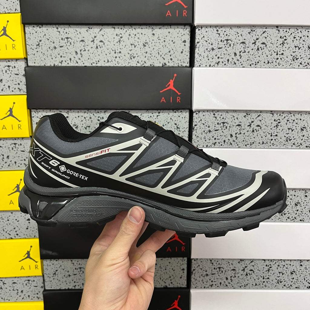 SALOMON-XT-6 Gore-Tex 'Black Ebony Lunar Rock'