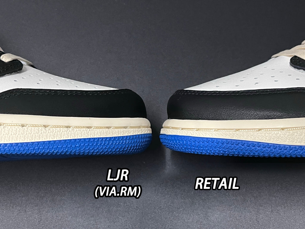 Jordan 1 Retro Low x Fragment Design x Travis Scott x 'Sail Black Military Blue'