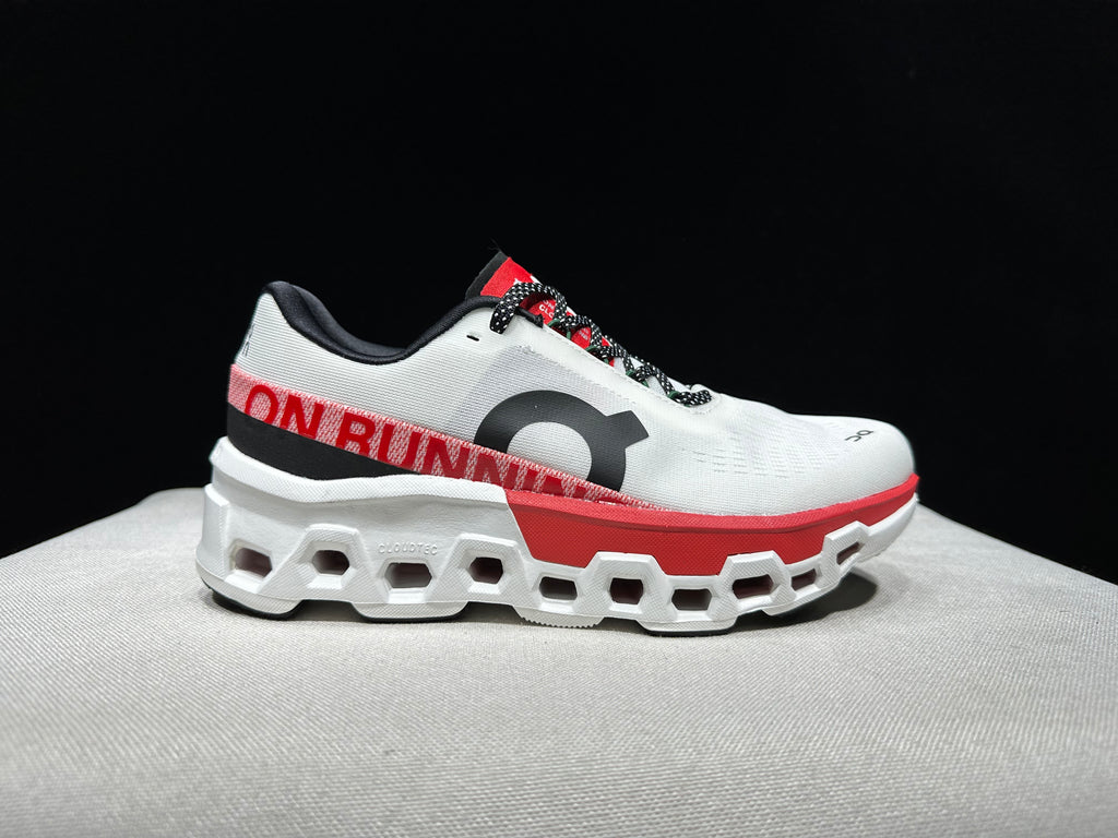 ON - Cloudmonster 2 'Ivory Silver Red'