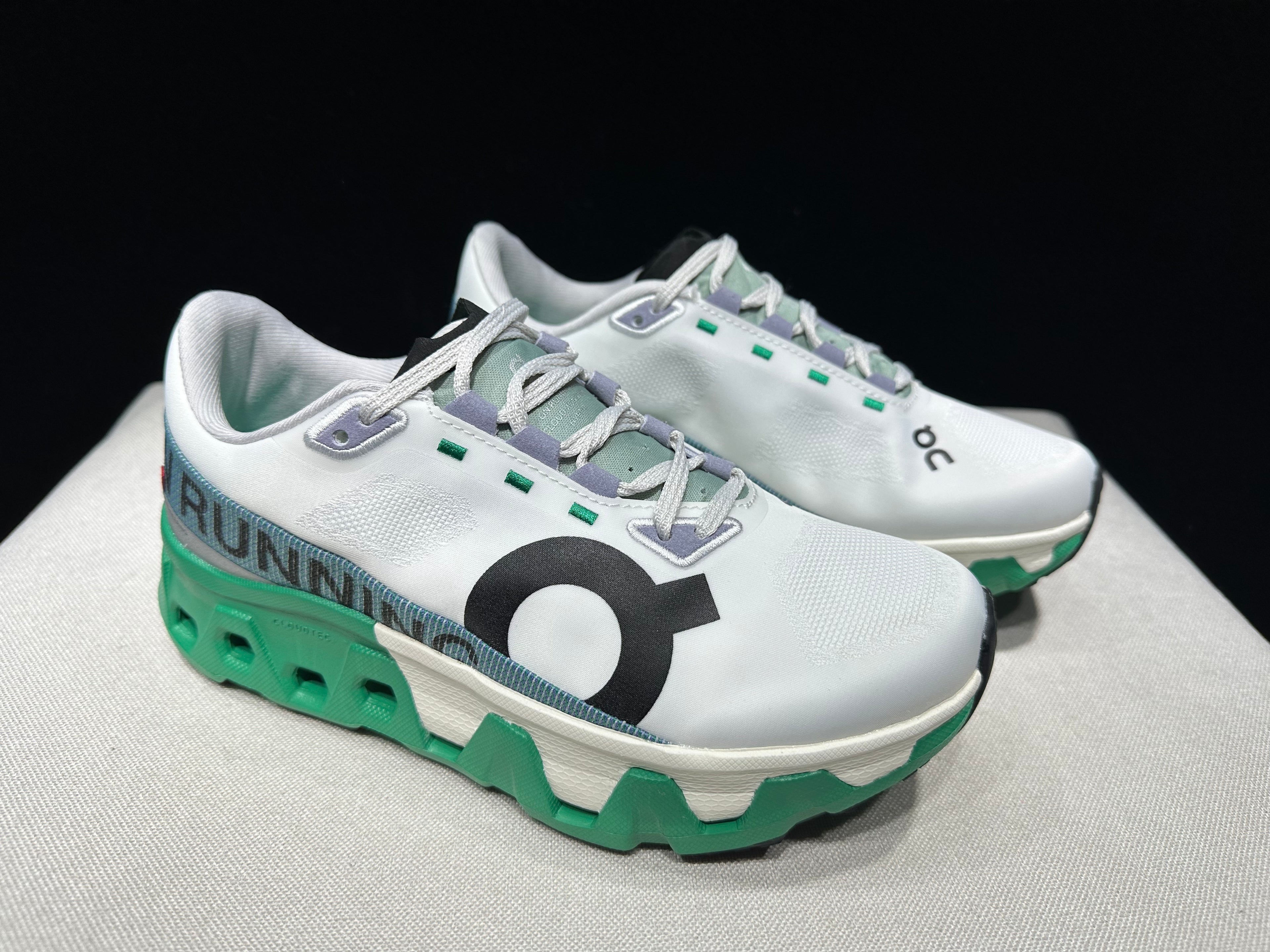 ON - Cloudmonster Hyper 'White | Mint'