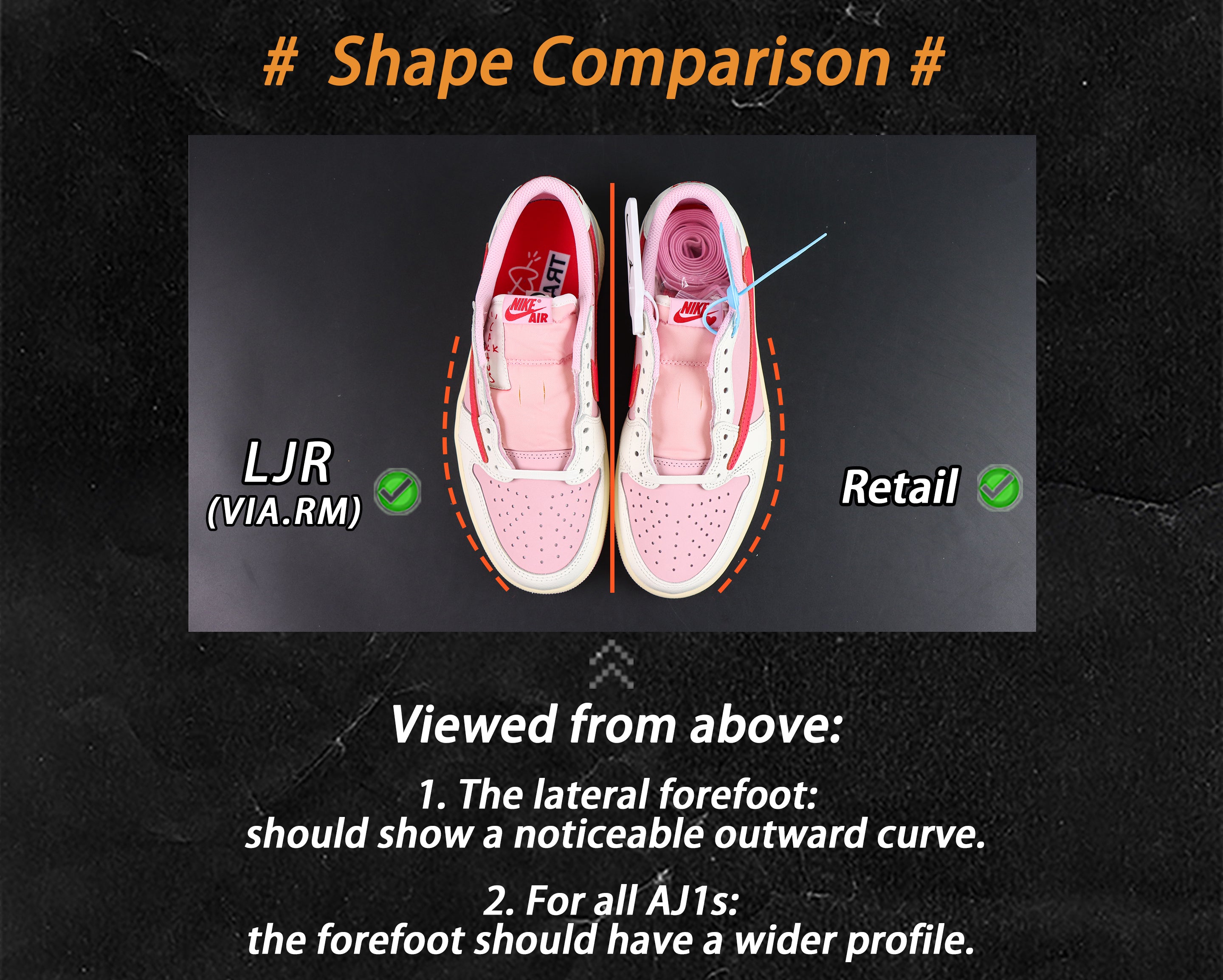 Jordan 1 Low OG x Travis Scott 'Tropical Pink'