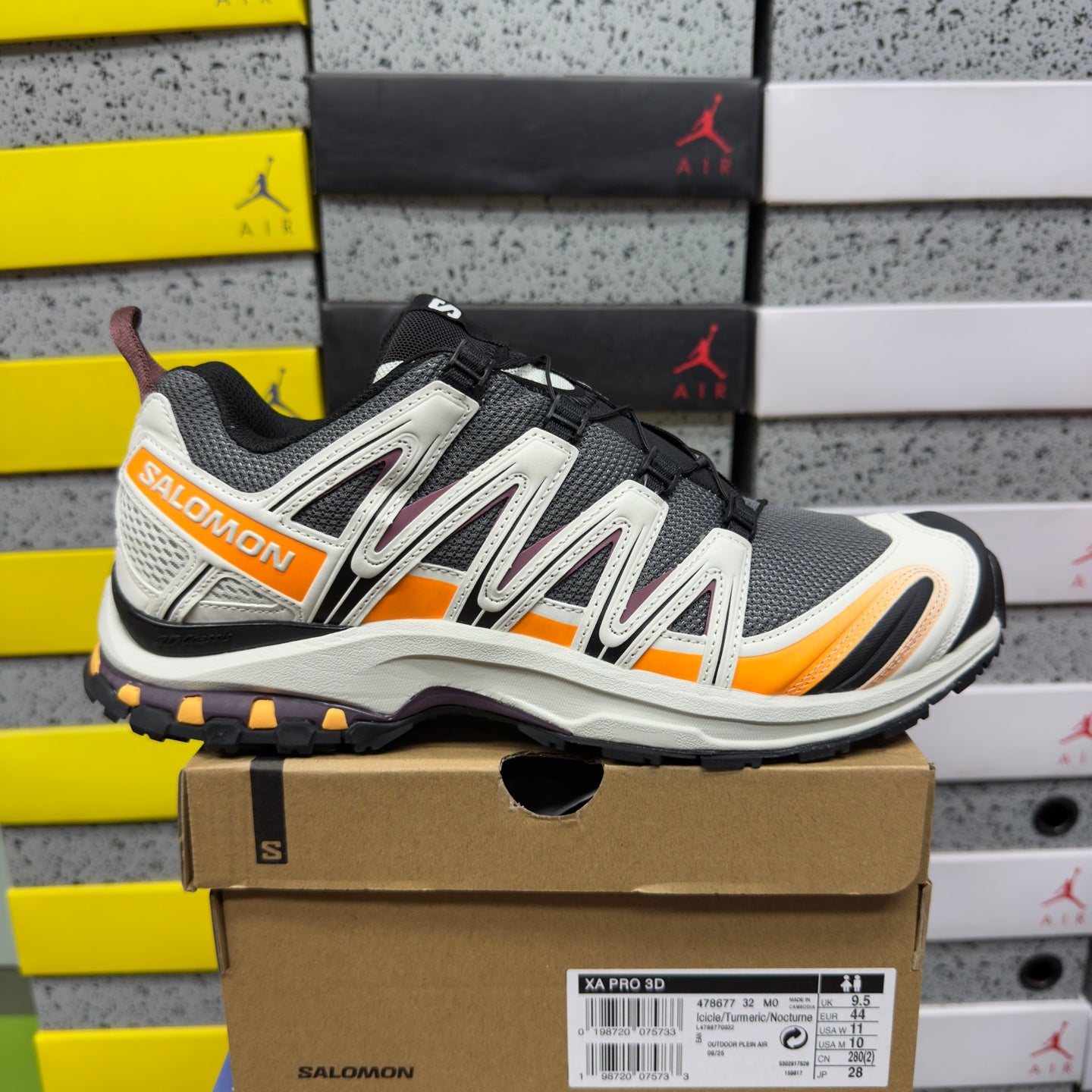 SALOMON-XA Pro 3D 'Icicle Turmeric Nocturne'