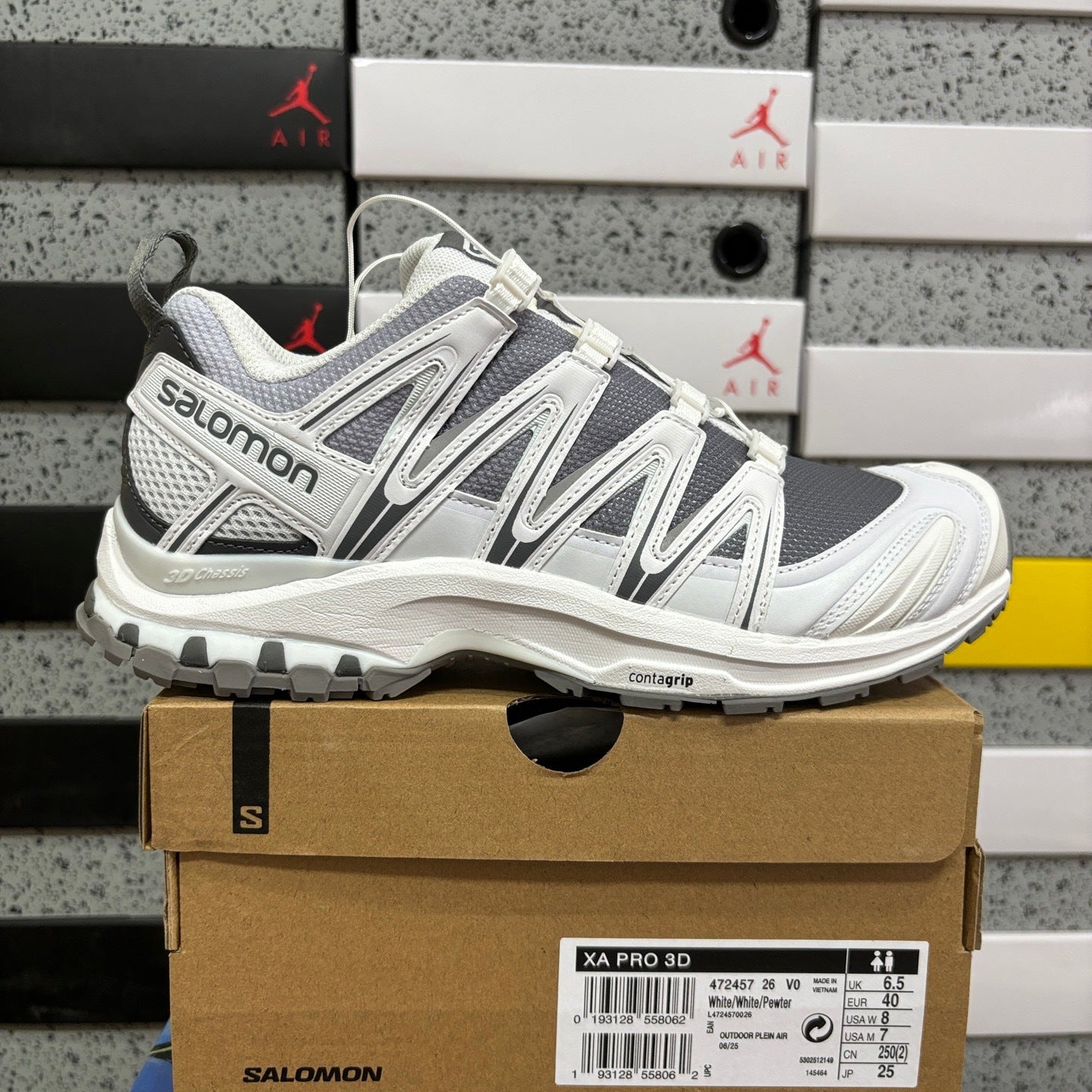 SALOMON-XA Pro 3D 'White Pewter'
