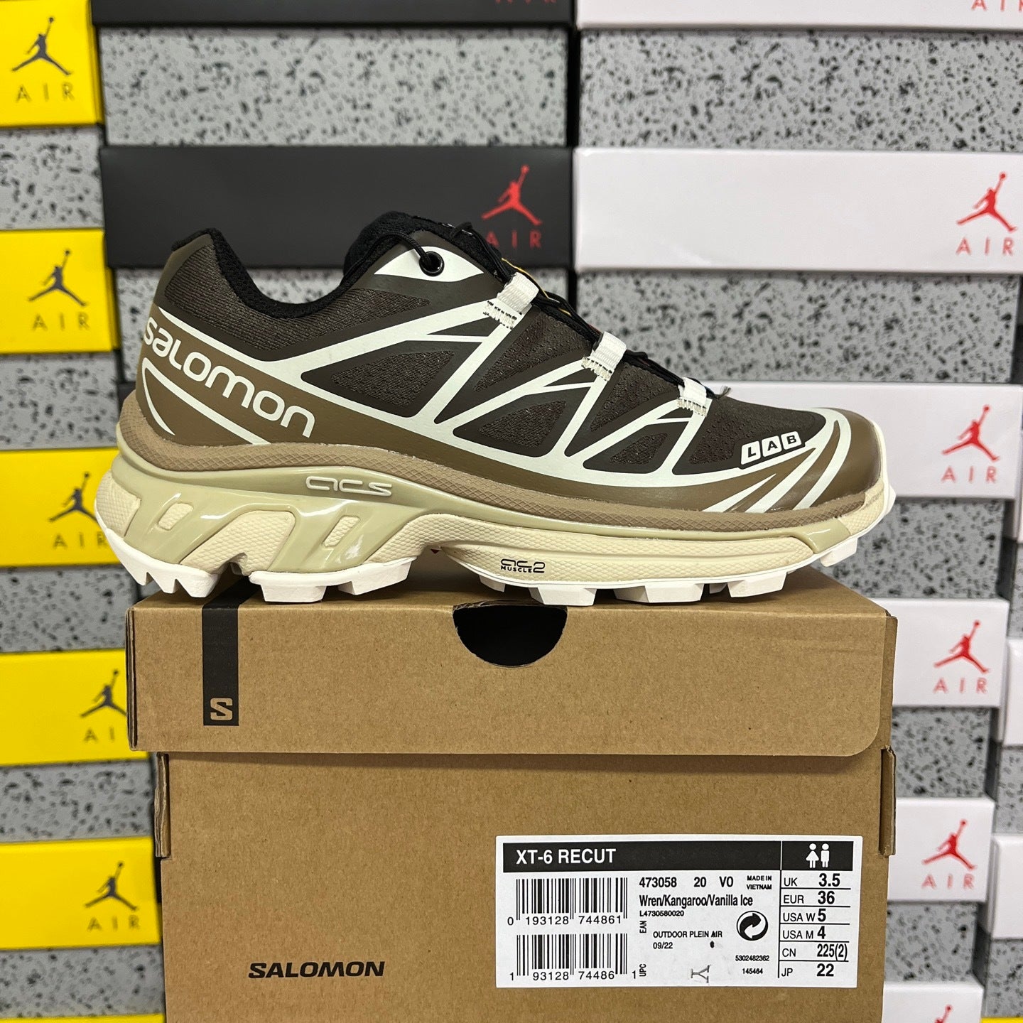 SALOMON-XT-6 Recut 'Wren Kangaroo'