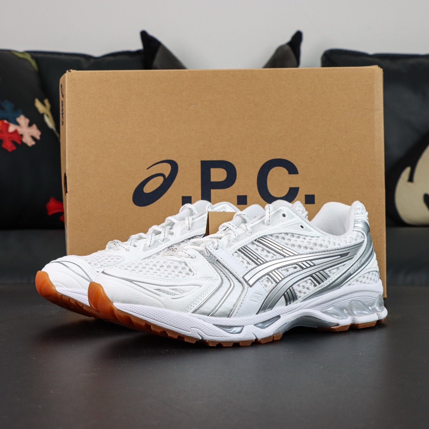 ASICS x A.P.C. Gel-Kayano 14 'White Pure Silver'