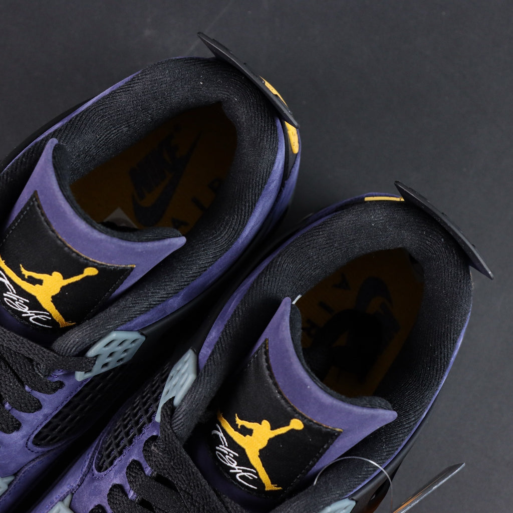Jordan 4 Retro Lakers Lakeshow "Imperial Purple"