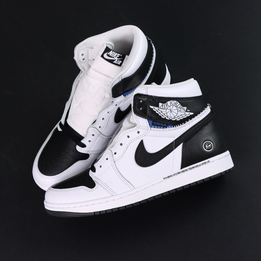 Jordan 1 Retro High OG SP x Fragment x Union LA 'White Black'