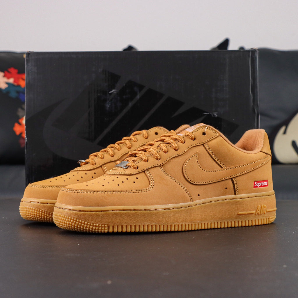 Nike Air Force 1 Low x Supreme 'Wheat'