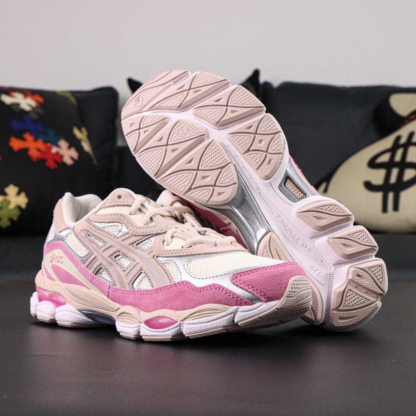ASICS-Gel-NYC 'Cream Mineral Beige Pink'