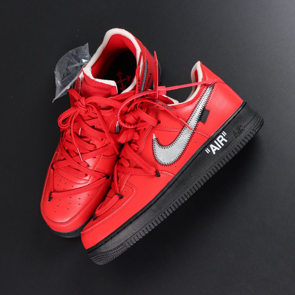 Nike Air Force 1 Low x Off-White 'Crimson University Red'