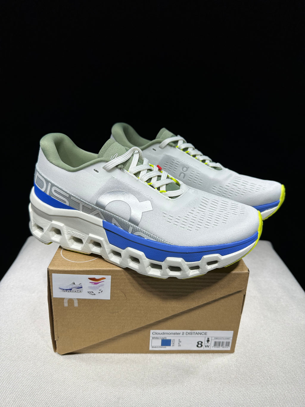 ON - Cloudmonster 2 'Distance White Lapis'