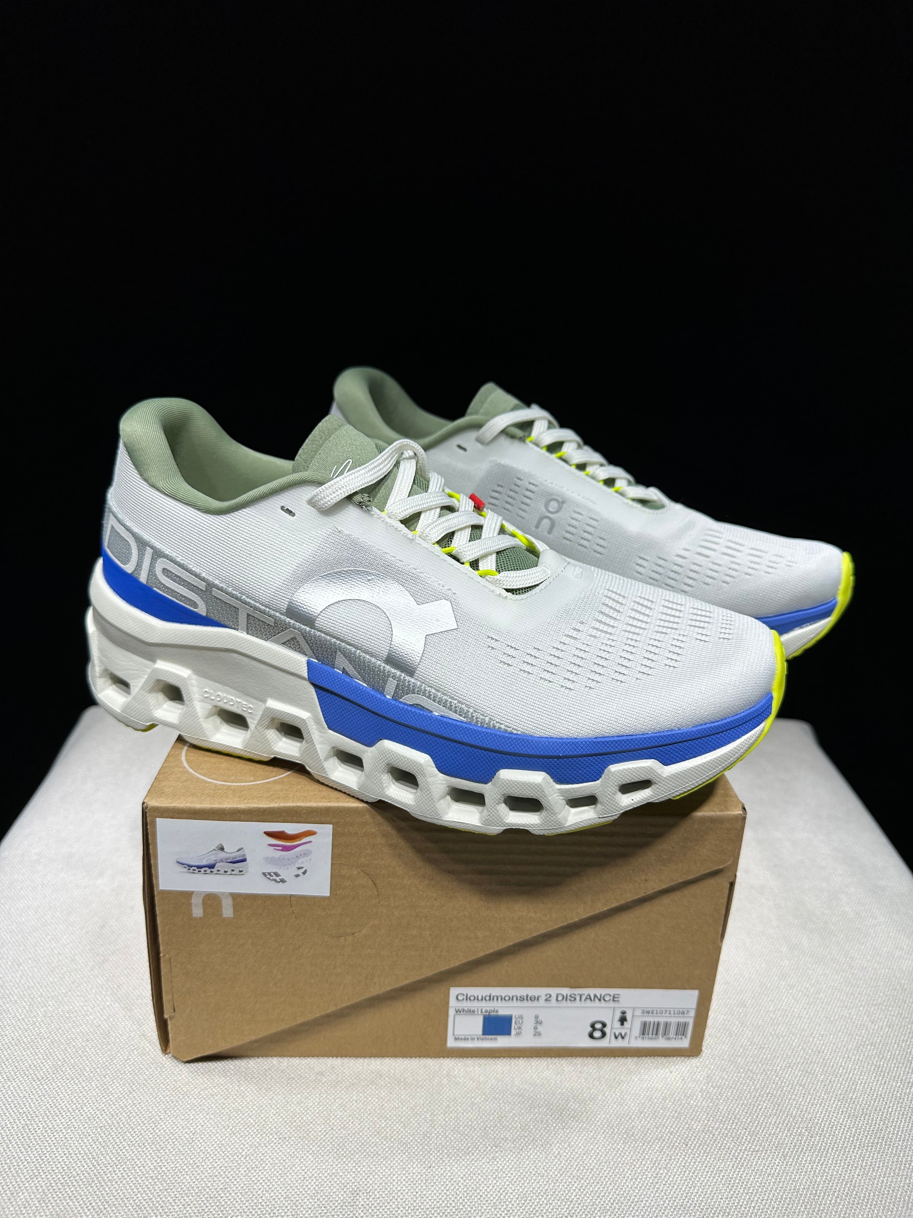 ON - Cloudmonster 2 'Distance White Lapis'