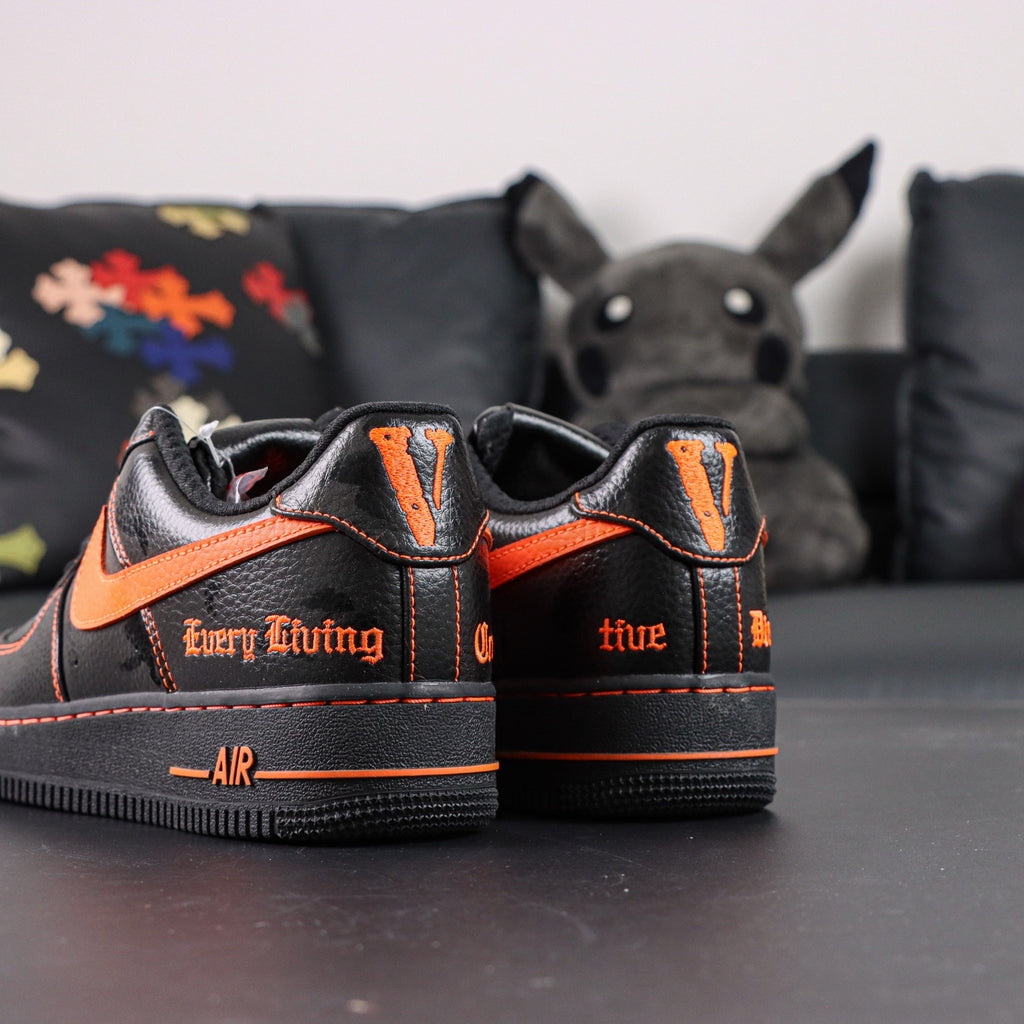 Nike Air Force 1 Low x VLONE 'Black Total Orange'
