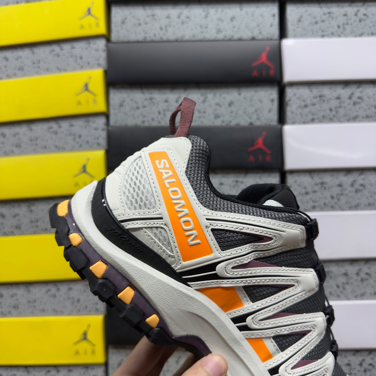 SALOMON-XA Pro 3D 'Icicle Turmeric Nocturne'