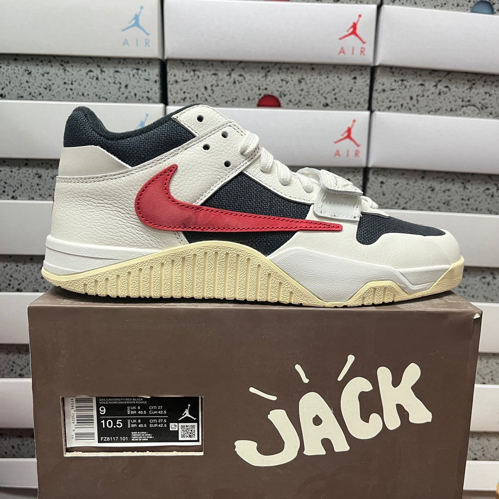 Jordan Jumpman Jack TRTravis Scott University Red - PK version (FREE SHIPPING)