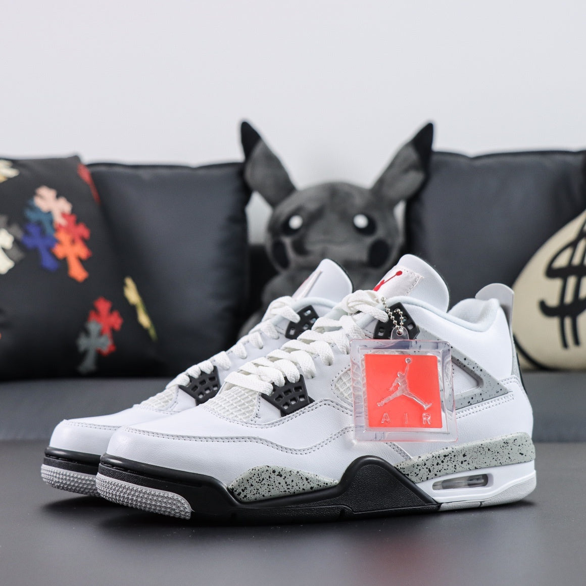 Jordan 4 Retro 'White Cement'