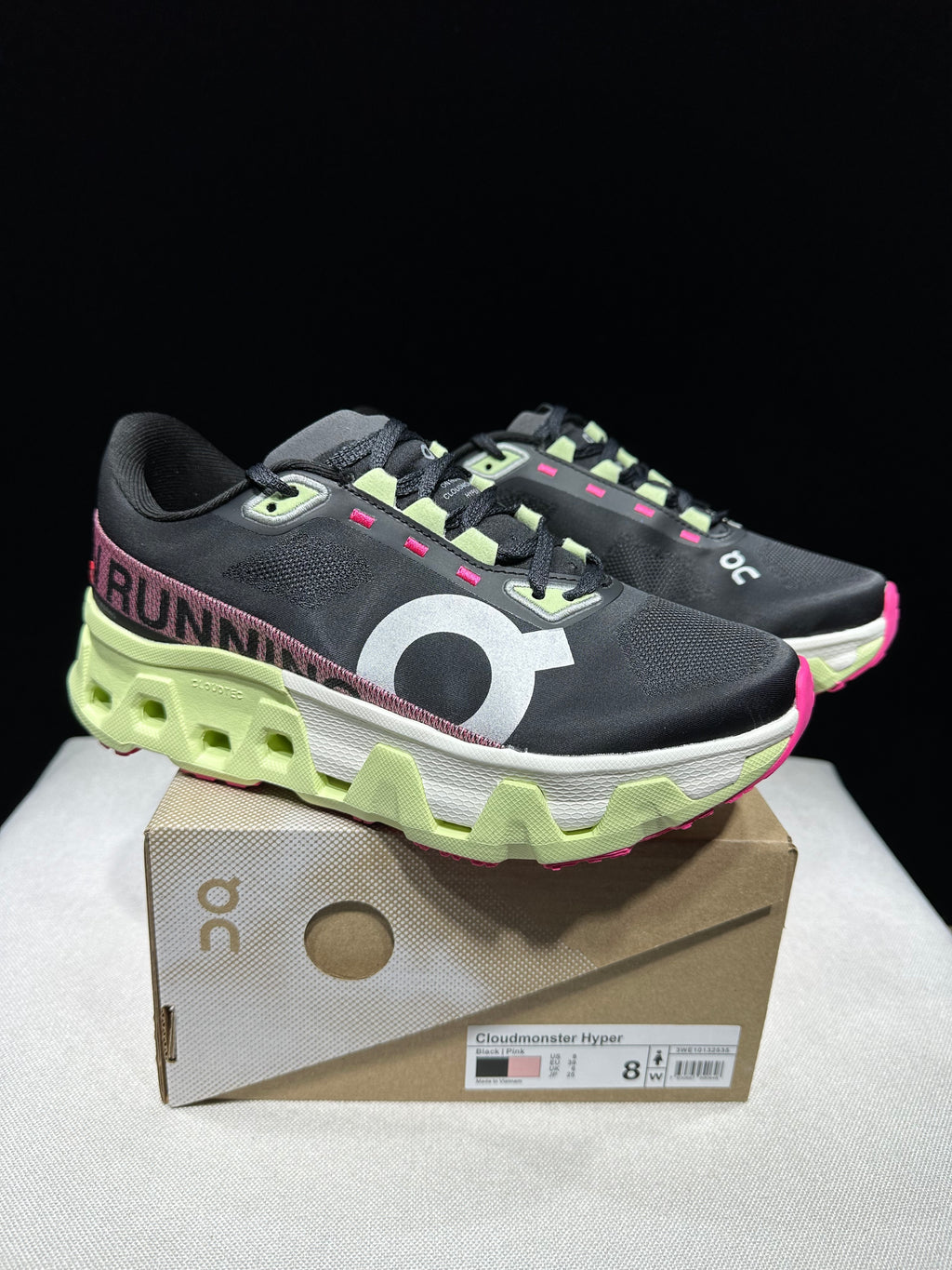 ON - Cloudmonster Hyper 'Black | Lima'
